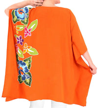 Load image into Gallery viewer, La Leela Beachwear Plus Size Lounger Loose Blouse tunic Tops Bikini Cover ups