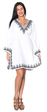 Load image into Gallery viewer, la-leela-bikini-swimwear-swimsuit-beach-cover-ups-womens-summer-dresses-printed