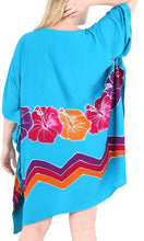 Load image into Gallery viewer, Women&#39;s Beachwear Evening Plus Size Blouse Loose Cover ups Casuals Turquoise