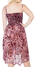 Load image into Gallery viewer, la-leela-chiffon-random-floral-women-casual-beach-tube-dress-skirt-maxi-women