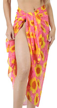 Load image into Gallery viewer, LA LEELA Beachwear Bikini Cover up Bathing Suit Wrap Pareo Women 19 ONE Size