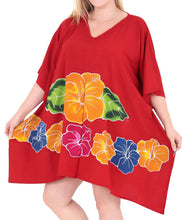 Load image into Gallery viewer, Women's Kimono Sundress Beachwear Lounger Plus Size Bikini Cover ups Blue