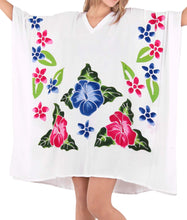 Load image into Gallery viewer, Women&#39;s Beachwear Evening Plus Size Blouse Loose Casual Cover ups Dresses White
