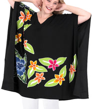 Load image into Gallery viewer, La Leela Beachwear Plus Size Lounger Loose Blouse tunic Tops Bikini Cover ups