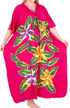 Load image into Gallery viewer, Women&#39;s Beachwear Swimwear Rayon Cover ups Aloha Swimsuit Caftans Multi Pink