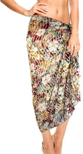 Load image into Gallery viewer, LA LEELA Beachwear Bikini Cover up Bathing Suit Wrap Pareo Women 19 ONE Size