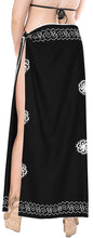 Load image into Gallery viewer, LA LEELA Women&#39;s Bikini Cover up Wrap Dress Swimwear Sarong Solid ONE Size