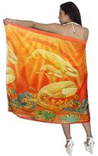 Load image into Gallery viewer, LA LEELA Women Beach Bikini Sarong Cover up Wrap Skirt Dress Printed 22 ONE Size