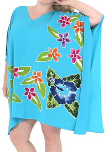 Women's Dress Sundress Beachwear Plus Size Evening Casual Cover ups Turquoise