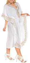 Load image into Gallery viewer, Women&#39;s Beachwear Designer Dress Rayon Swimwear Swimsuit Kimono Long Kaftan