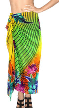 Load image into Gallery viewer, la-leela-women-beachwear-bikini-cover-up-wrap-dress-swimwear-sarong-9-one-size