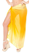 Cargar imagen en el visor de la galería, LA LEELA Women&#39;s Bikini Wrap Cover up Swimsuit Sarong Dress Jacquard ONE Size
