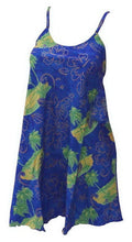 Load image into Gallery viewer, la-leela-womens-summer-tunic-top-swing-t-shirt-loose-beach-sundress-swim-cover-up-1