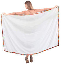 Load image into Gallery viewer, la-leela-womens-bikini-wrap-cover-up-swimsuit-sarong-dress-solid-one-size
