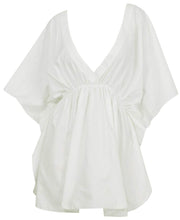 Load image into Gallery viewer, la-leela-swimsuit-beach-wear-embroidery-bikini-cover-up-women-summer-dress