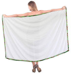 la-leela-womens-bikini-wrap-cover-up-swimsuit-sarong-dress-solid-one-size
