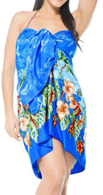 Load image into Gallery viewer, LA LEELA Women Beachwear Bikini Wrap Cover up Swimwear Bathing Suit 1 ONE Size