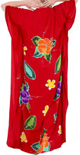 Load image into Gallery viewer, Women's Beachwear Sleeveless Rayon Cover up Dress Casual Caftans Multi Red