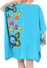 Load image into Gallery viewer, Women&#39;s Dress Sundress Beachwear Plus Size Evening Casual Cover ups Turquoise