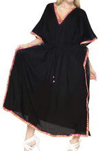 Load image into Gallery viewer, Long Kimono Loose Beach Swimwear Swimsuit Bikini Cover up Caftan Maxi Dress L-5X