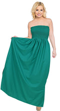 Load image into Gallery viewer, Tube Dress Maxi Skirt Beach Backless Sundress Halter Evening Casual Swimsuit
