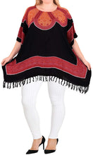 Load image into Gallery viewer, Women&#39;s Top Designer Tunic Beachwear Loose Fit Casual Plus Size  14 - 18