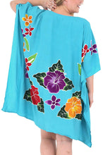 Load image into Gallery viewer, Women&#39;s Beachwear Evening Plus Size Loose Blouse Cover ups Dresses Turquoise