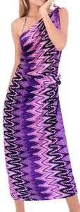 LA LEELA Women Beachwear Bikini Wrap Cover up Swimwear Bathing Suit 16 ONE Size