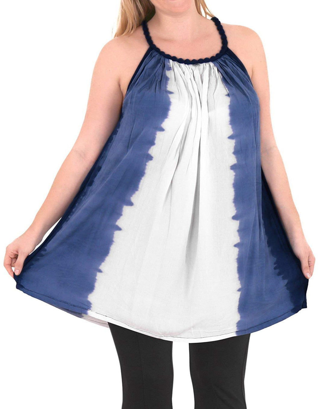 Women's Loose Designer Tunic Beachwear Loose Fit Plus Size Casual  14 - 18W