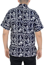 Load image into Gallery viewer, la-leela-shirt-casual-button-down-short-sleeve-beach-shirt-men-aloha-pocket-28