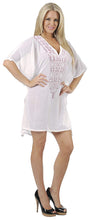 Load image into Gallery viewer, la-leela-bathing-suit-swim-beach-bikini-wear-swimsuits-cover-up-women-embroidery