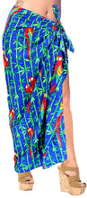 Load image into Gallery viewer, LA LEELA Women Beachwear Sarong Bikini Cover up Wrap Bathing Suit 5 ONE Size