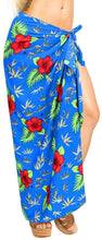 Load image into Gallery viewer, LA LEELA Women Beachwear Sarong Bikini Cover up Wrap Bathing Suit 5 ONE Size