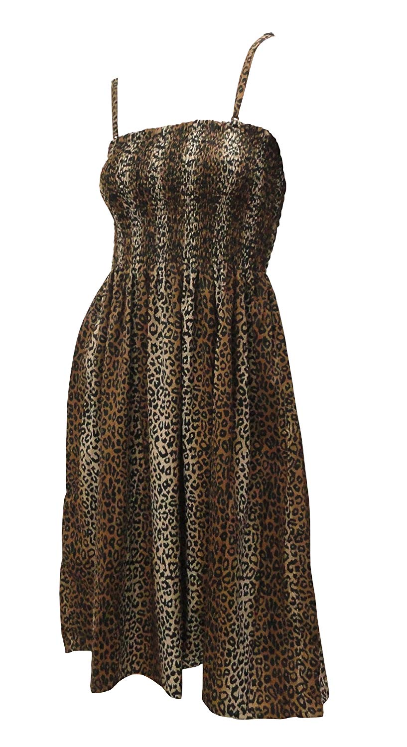LA LEELA Women's One Size Beach Dress Tube Dress One Size