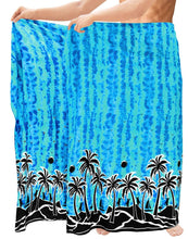 Load image into Gallery viewer, LA LEELA Swimsuit Swimwear Cover ups Beachwear Wrap Mens Sarong Bathing Suit Pareo Swim