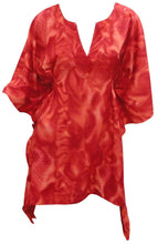 Load image into Gallery viewer, la-leela-soft-fabric-beachwear-loose-cover-up-osfm-8-14-m-l-maroon_4871
