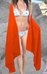 la-leela-womens-bikini-wrap-cover-up-swimsuit-dress-sarong-solid-plus-size