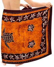 Load image into Gallery viewer, LA LEELA Beach Towel Swim Batik Beach Wear Mens Sarong Pareo Cover ups Wrap Bathing Suit