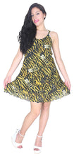 Load image into Gallery viewer, womens-summer-casual-loose-swing-t-shirt-beach-sundress-kaftan-cover-up-print-silk