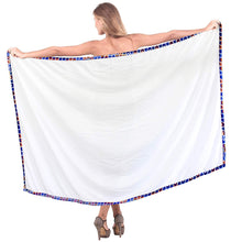Load image into Gallery viewer, la-leela-womens-bikini-wrap-cover-up-swimsuit-sarong-dress-solid-one-size