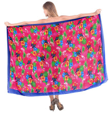 Load image into Gallery viewer, LA LEELA Beachwear Bikini Cover up Bathing Suit Wrap Pareo Women 19 ONE Size