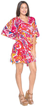 Load image into Gallery viewer, la-leela-soft-fabric-printed-tassel-swim-cover-up-osfm-8-14-m-l-red_2259