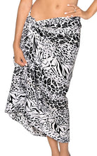 Load image into Gallery viewer, la-leela-women-beachwear-sarong-bikini-cover-up-wrap-bathing-suit-27-one-size