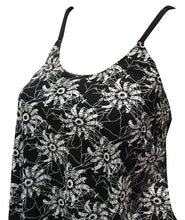 Load image into Gallery viewer, la-leela-women-summer-casual-t-shirt-dresses-beach-cover-up-tank-swing-sundress