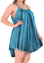Load image into Gallery viewer, La Leela Beachwear Evening Plus Size Loose Blouse tunic Tops Casual Cover ups