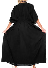 Load image into Gallery viewer, womens-beach-designer-dress-rayon-swimwear-swimsuit-kimono-cover-up-kaftan