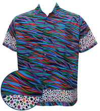 Load image into Gallery viewer, LA LEELA Shirt Casual Button Down Short Sleeve Beach Hawaiian Shirt Men