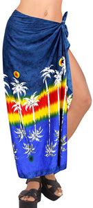 LA LEELA Women Beachwear Bikini Wrap Cover up Swimwear Bathing Suit 1 ONE Size