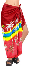 Load image into Gallery viewer, LA LEELA Women Beachwear Bikini Wrap Cover up Swimwear Bathing Suit 1 ONE Size