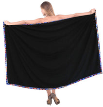 Load image into Gallery viewer, la-leela-womens-bikini-wrap-cover-up-swimsuit-sarong-dress-solid-one-size